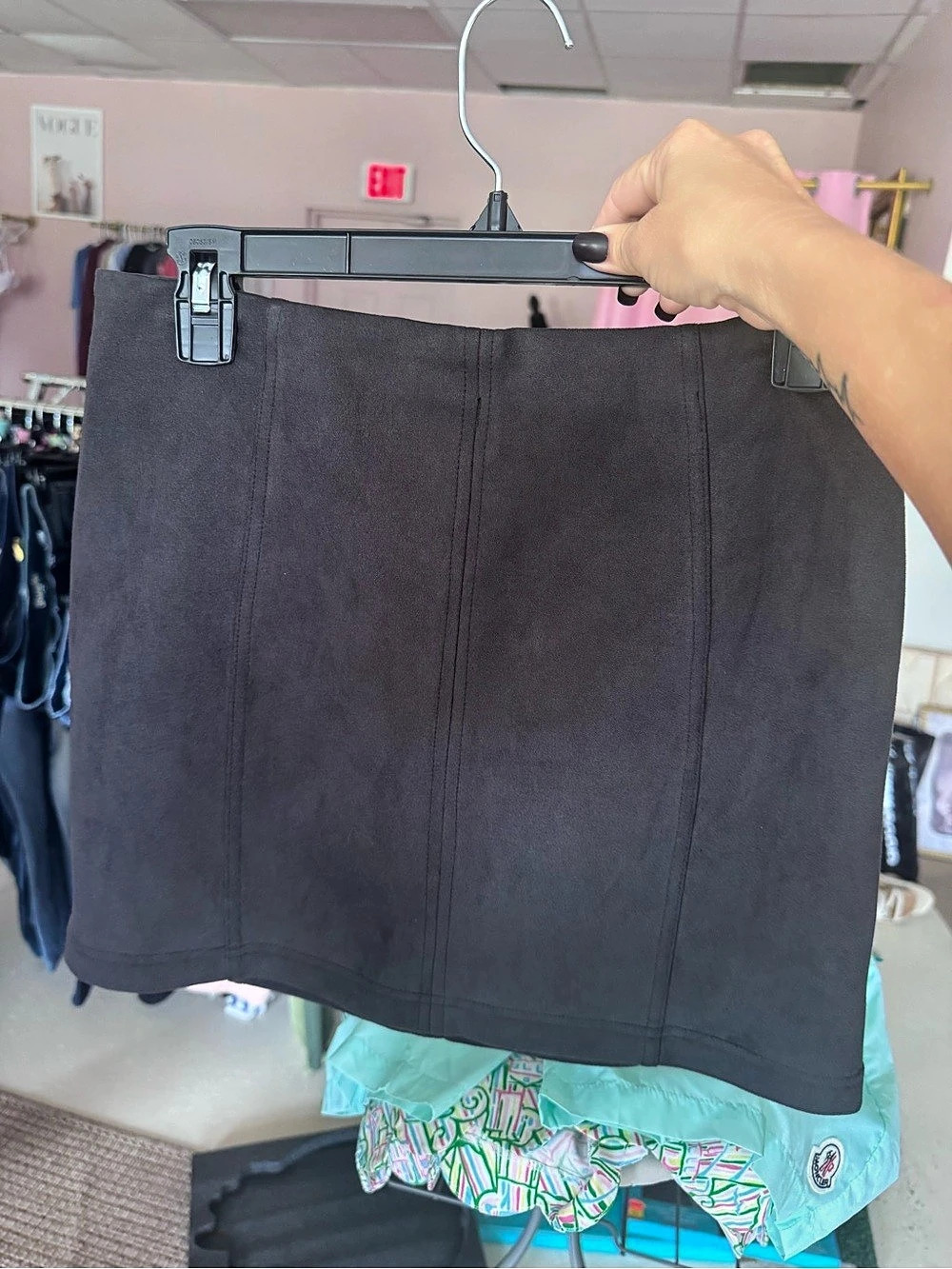 ALZARA STATE Black Mini Skirt Like New